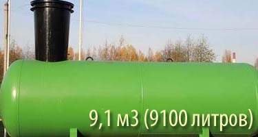 Подземные газгольдеры с мультиклапаном 9,1 м3 (9100 литров) Чехия «KADATEC s.r.o.»