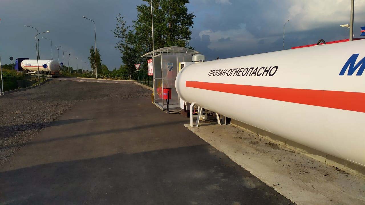 Газ пропан-бутан в Шушарах
